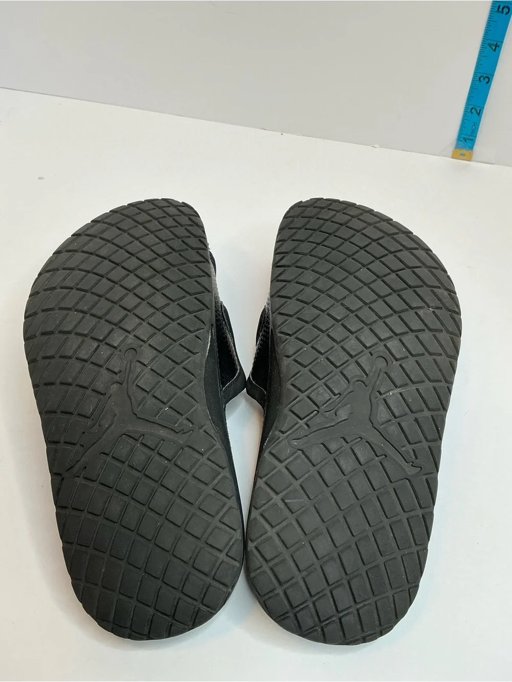 Jordan Black Slide Sandals with White Jumpman